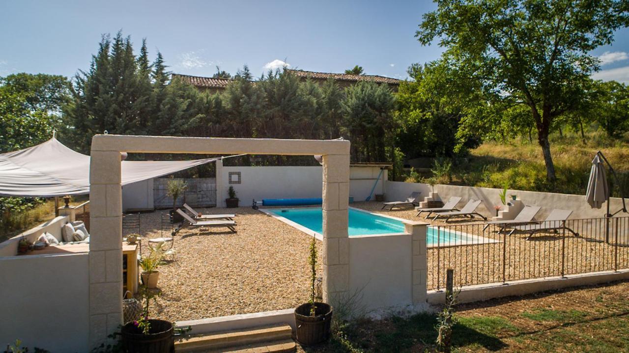 Le Mas De Roussa Meyrannes Exterior foto